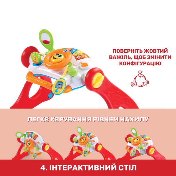 Фото - Интерактивные ходунки Chicco Расти и ходи (09335.00)