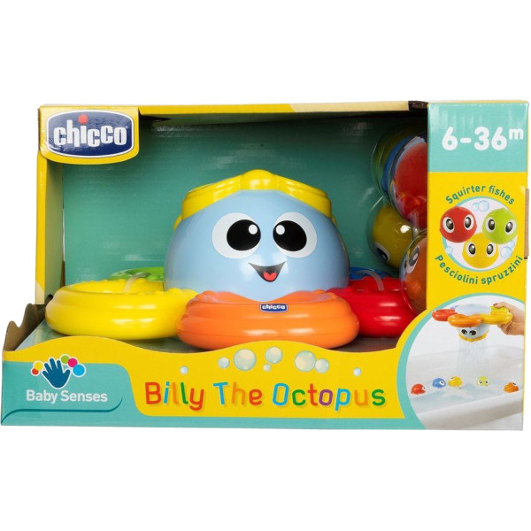 Фото - Іграшка для ванної Chicco Восьминіг Біллі (10037.00)