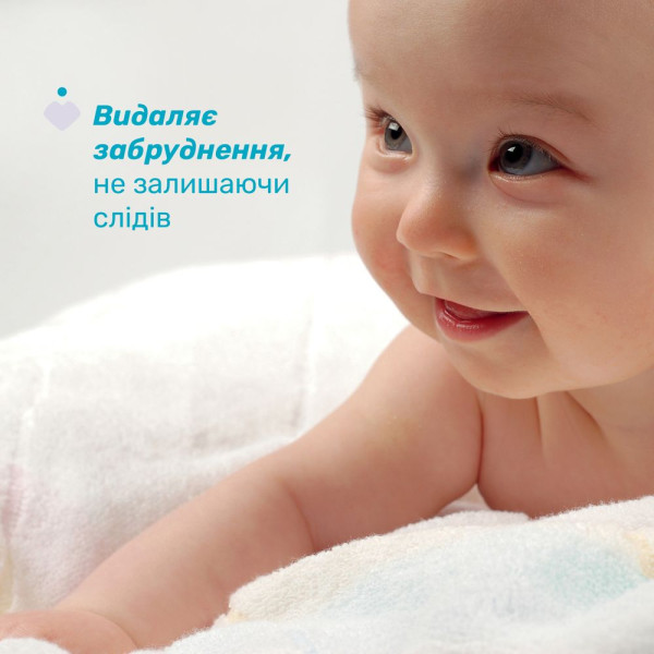 Фото - Сухі серветки дитячі Chicco Baby Moments 60 шт. (10609.00)