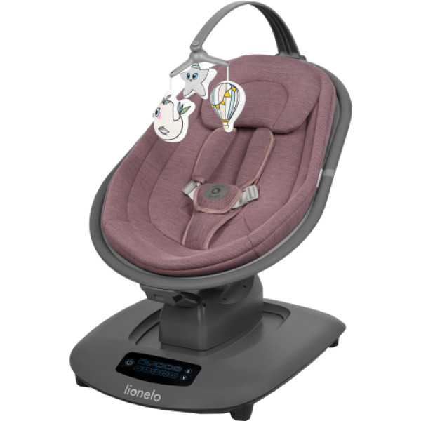 Фото - Крісло-качалка Lionelo BLOSSOM PINK MAUVE