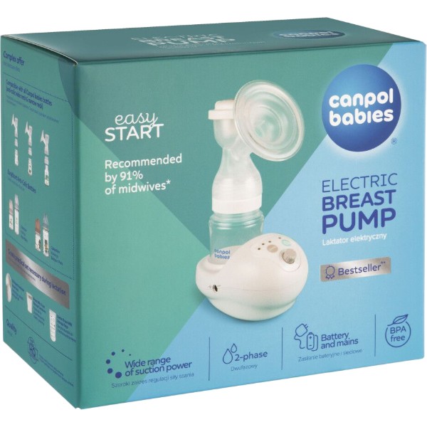 Фото - Електричний молоковідсмоктувач Canpol babies EasyStart (12/215)