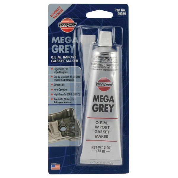 Фото - Герметик VersaChem MEGA GREY SILICONE, 85g (99939)