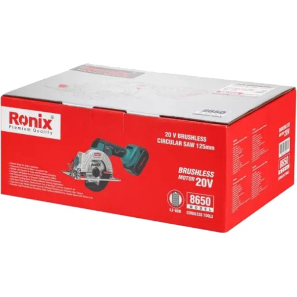 Фото - Циркулярная пила Ronix 20Вт (8650)