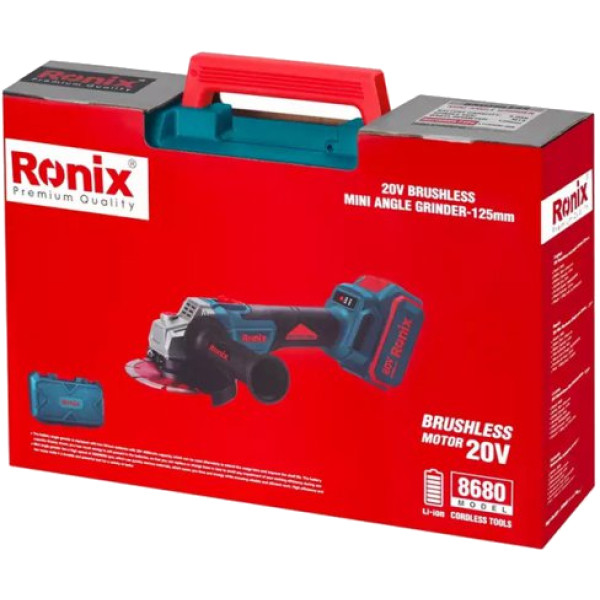 Фото - Болгарка Ronix 20В (8680)