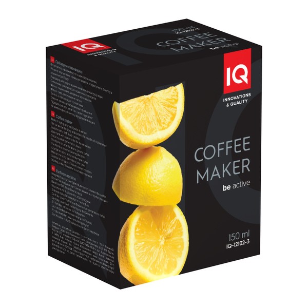 Фото - Кавоварка гейзерна IQ Be Active 3 чаш. (IQ-12102-3)