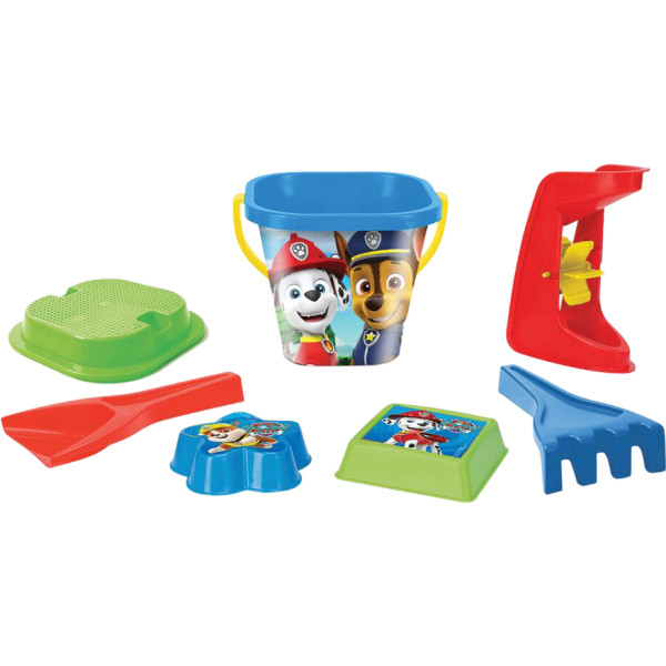 Фото - Набір для гри в пісочниці Wader Щенячий патруль Paw Patrol 7 ел. (81142) Фото - Набір для гри в пісочниці Wader Щенячий патруль Paw Patrol 7 ел. (81142)