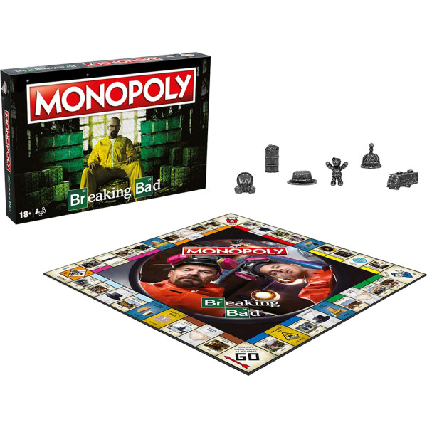 Фото - Настільна гра (12+) WINNING MOVES, BREAKING BAD Monopoly (WM01831-EN1-6)