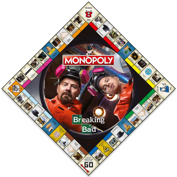 Фото - Настільна гра (12+) WINNING MOVES, BREAKING BAD Monopoly (WM01831-EN1-6)