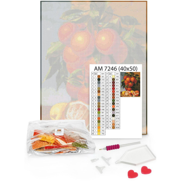 Фото - Алмазний живопис Ideyka Цвітіння весни 40х50 см (AMO7532)