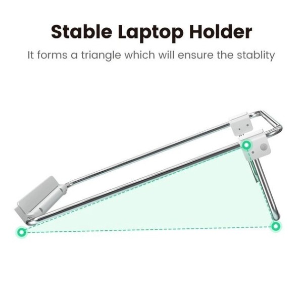 Фото - Подставка под ноутбук UGREEN LP230 Foldable Desktop Laptop Stand Silver (80348)