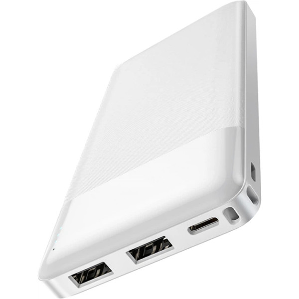 Фото - Батарея мобільна HOCO J72 Easy travel 10000mAh White (6931474738387)