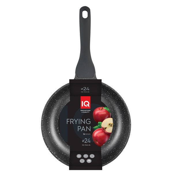 Фото - Сковорода універсальна IQ Be Simple 24 см (IQ-1146-24)