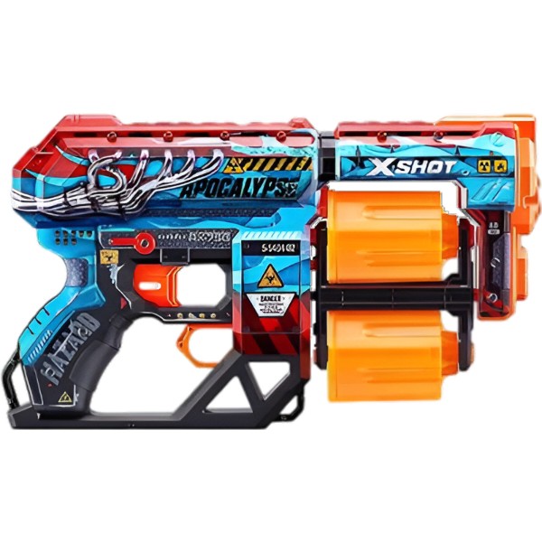 Фото - Бластер многозарядный ZURU X-Shot Skins Dread Apocalypse 12 патронов (36517G)
