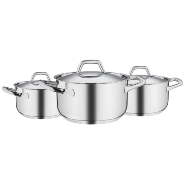 Фото - Набір каструль Barazzoni CHEF LINE 6 шт. (163906)