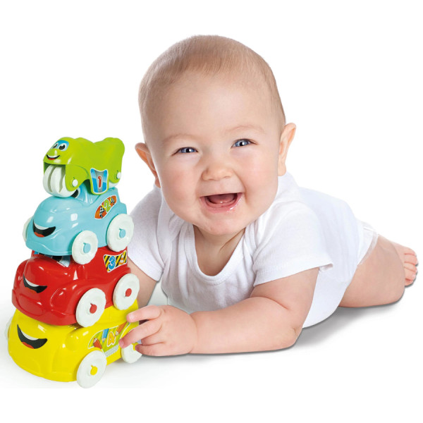 Фото - Пірамідка Clementoni Fun Vehicles (17111)