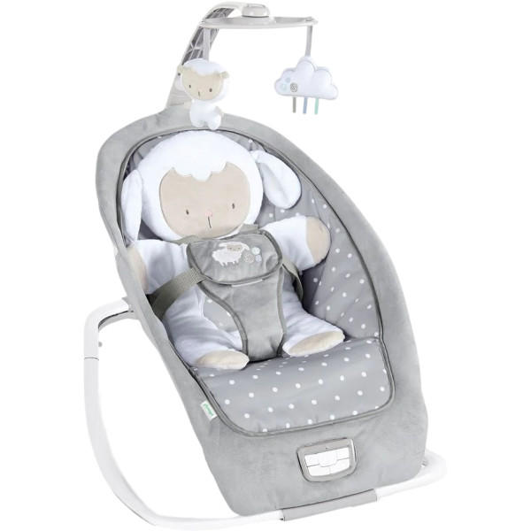 Фото - Крісло-шезлонг Ingenuity 2 в 1 Cuddle Lamb (12118) Фото - Крісло-шезлонг Ingenuity 2 в 1 Cuddle Lamb (12118)