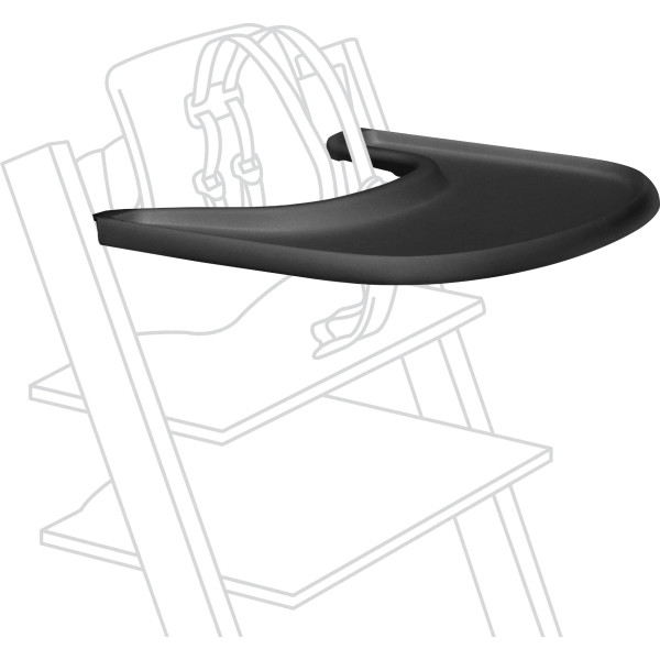 Фото - Піднос до стільчика для годування Stokke Tray Black (428502) Фото - Піднос до стільчика для годування Stokke Tray Black (428502)