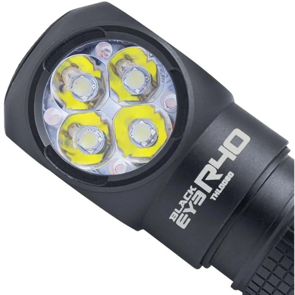 Фото - Фонарь налобный Mactronic Black Eye R40 (4000 Lm) Programmable Rechargeable Type-C (THL0060)