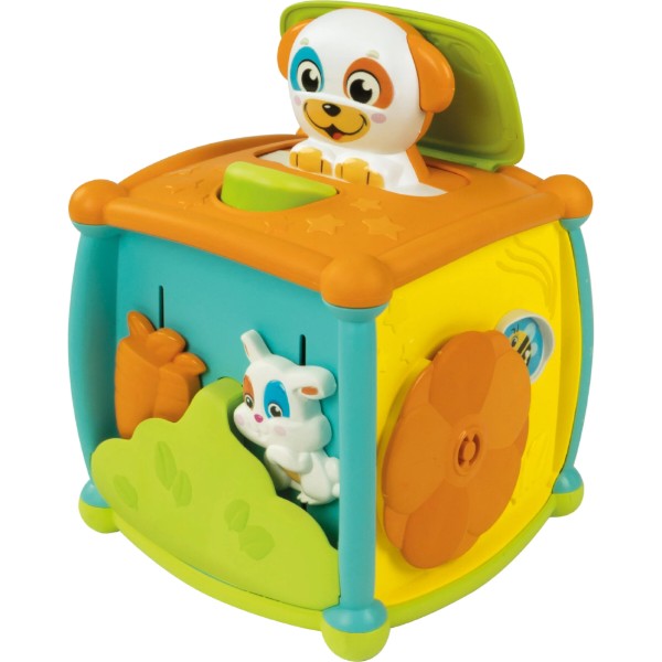 Фото - Ігровий набір для малюка Clementoni Peekaboo Activity Cube (17672)