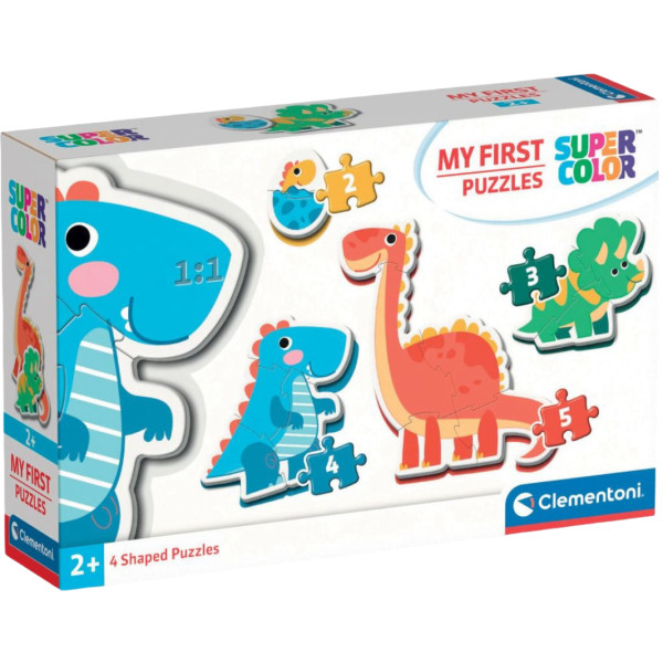 Фото - Пазли (до 2 років) Clementoni Dinosaurs серія My First Puzzles (20834) Фото - Пазли (до 2 років) Clementoni Dinosaurs серія My First Puzzles (20834)