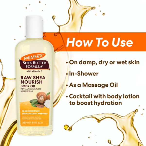 Фото - Масло для тіла Palmer's Shea Butter Formula 250 мл (5170)