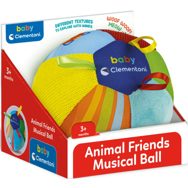 Фото - М'ячик для малюка Clementoni Animal Friends (17464)