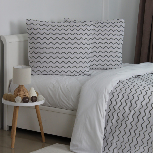 Фото - Комплект постільної білизни ТЕП Happy Sleep Grey Pearl (2-03797_32346)