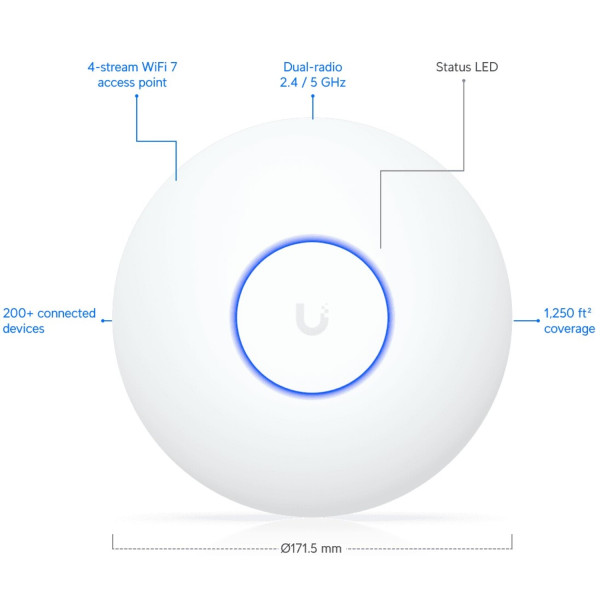 Фото - Точка доступу Ubiquiti U7-Lite