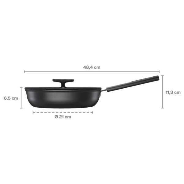 Фото - Сотейник Fiskars Hard Face 26 см (1075529)