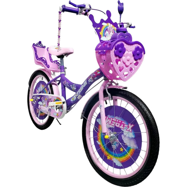 Фото - Двоколісний велосипед X-Treme PRINCESS 25.16-01 Violet