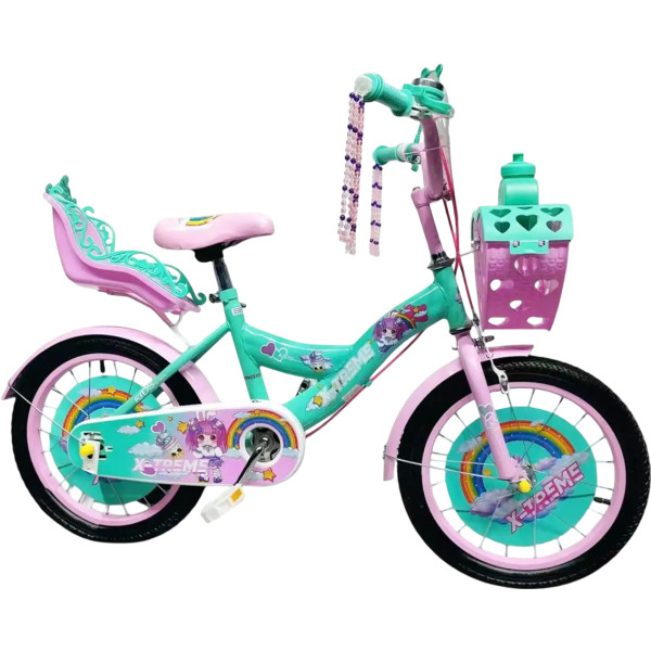 Фото - Двоколісний велосипед X-Treme PRINCESS 25.20-05 
Green/Pink