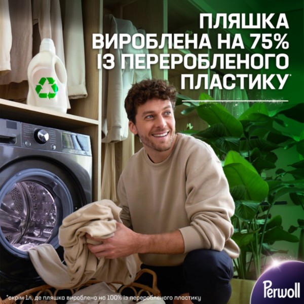 Фото - Средство для деликатной стирки Perwoll д/светлых и белых вещей 3750 мл