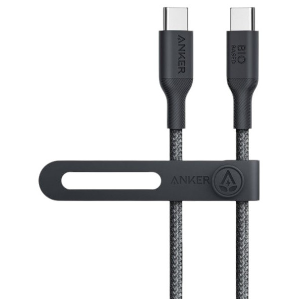 Фото - Кабель синхронізації даних Anker 544 USB-C to USB-C -1.8m 140W Bio-Nylon (A80F6H11)