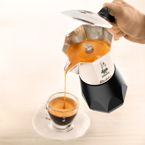 Фото - Кавоварка гейзерна Bialetti Brikka на 4 чашки (0007328)