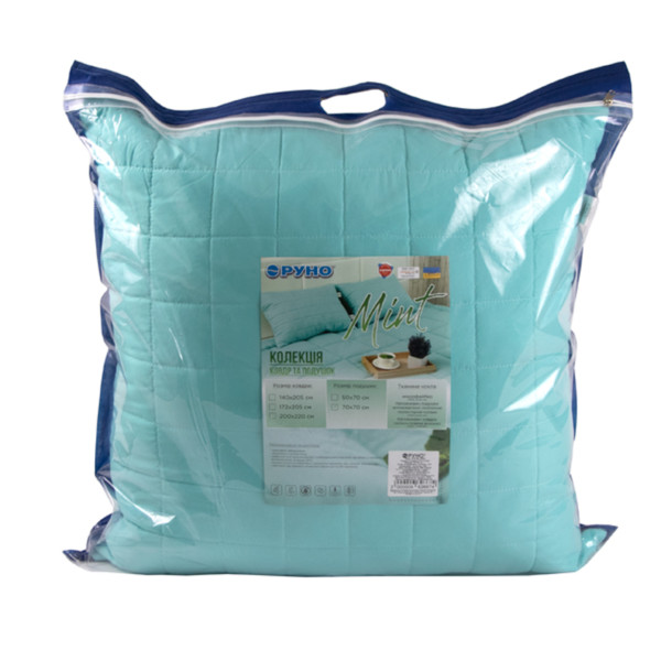 Фото - Подушка стандартна Руно 70х70 (313.52_Mint)