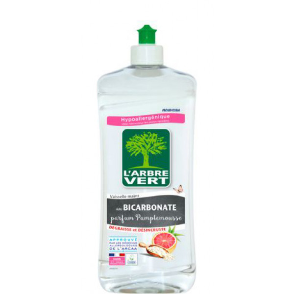 Фото - Средство для ручного мытья посуды L'Arbre Vert Грейпфрут 750 мл (3450601047275)