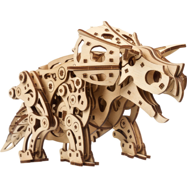 Фото - 3D пазли Ugears Трицератопс (70211)