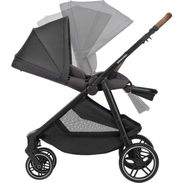 Фото - Коляска універсальна 3 в 1 Bebe Confort LUVIA TRIO Mineral Graphite