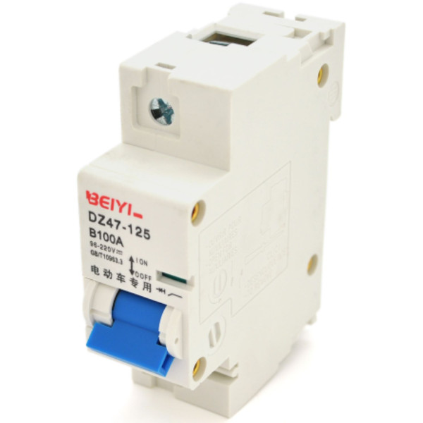 Фото - Релейний вимикач BEIYI DZ47-1P-125A, B100A, 96-220V