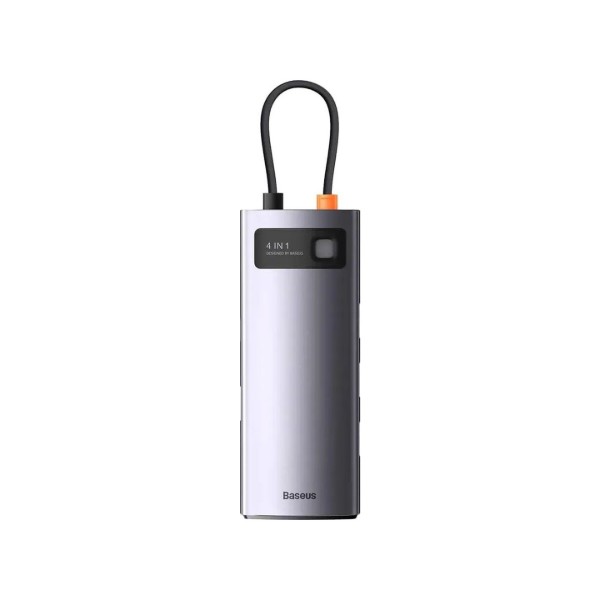 Фото - Хаб USB Baseus 4in1 Type-C/USB3.0х4 Grey (WKWG070013)