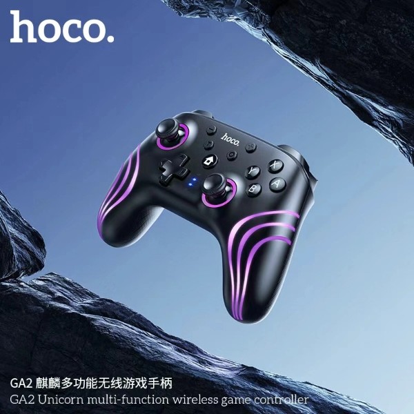 Фото - Геймпад HOCO GA2 800mAh SWITCH 1/2.PC Black (6942007666602)