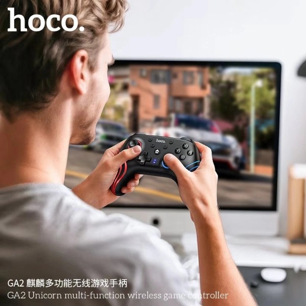 Фото - Геймпад HOCO GA2 800mAh SWITCH 1/2.PC Black (6942007666602)