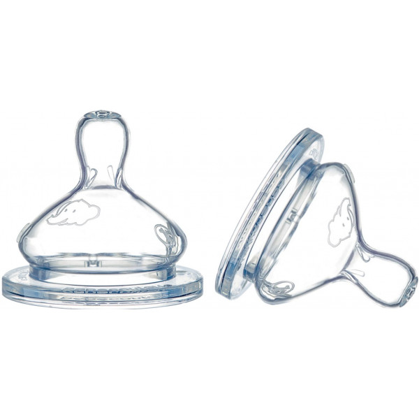 Фото - Средний поток соска детская силиконовая Bebe Confort Emotion 2 шт. размер S2
