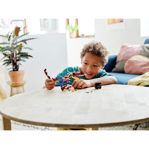 Фото - Конструктор LEGO Creator 3-in-1 Огненный дракон (31102)