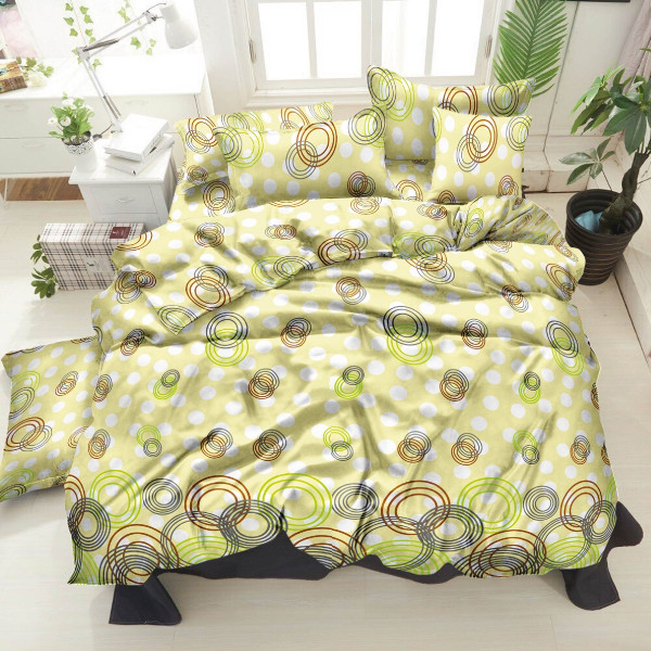 Фото - Комплект постільної білизни Zastelli 30-0263 Beige бязь Gold 145х210 Молочний (17756)