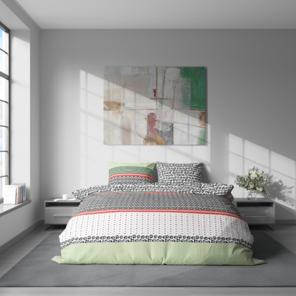 Фото - Комплект постельного белья DAISY микрофибра Italy Wipe 145х215, 1 нав. (4820288222118)