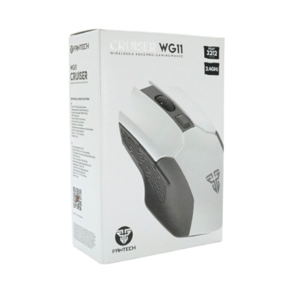 Фото - Миша бездротова ігрова Fantech WG11 CRUISER White (WG11CRUISER-Wh)