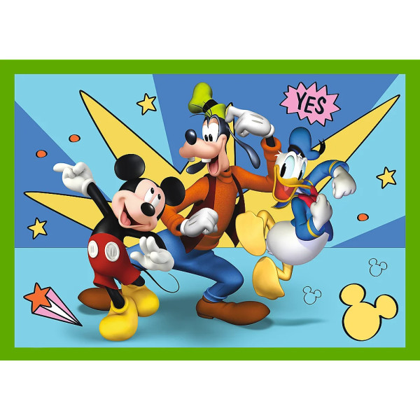 Фото - Пазли (3-4 роки) Trefl 4в1 Mickey&friends Серед друзів (46169)