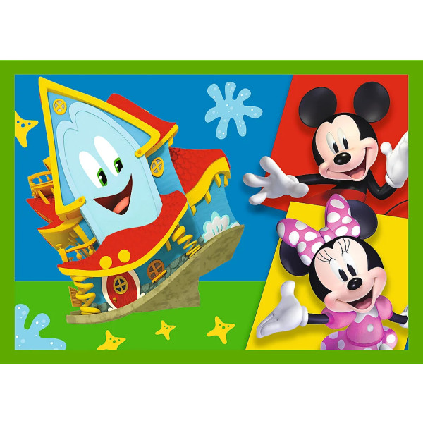 Фото - Пазли (3-4 роки) Trefl 4в1 Mickey&friends Серед друзів (46169)