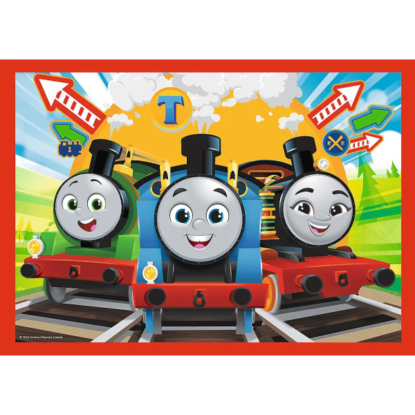 Фото - Пазли (3-4 роки) Trefl 4в1 Thomas&Friends Дивовижний Томас (46190)